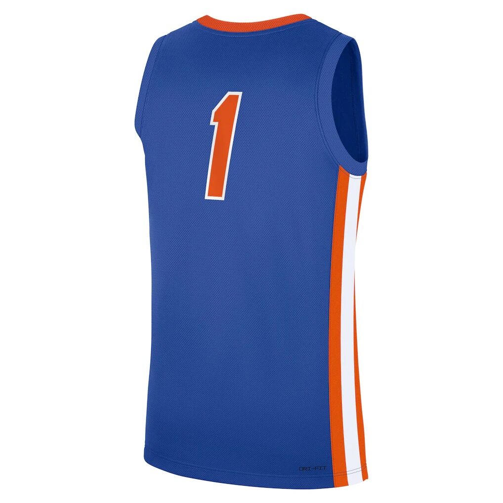 Florida Gators Jordan Brand Road Replica Basketball Jersey
 - Royal
