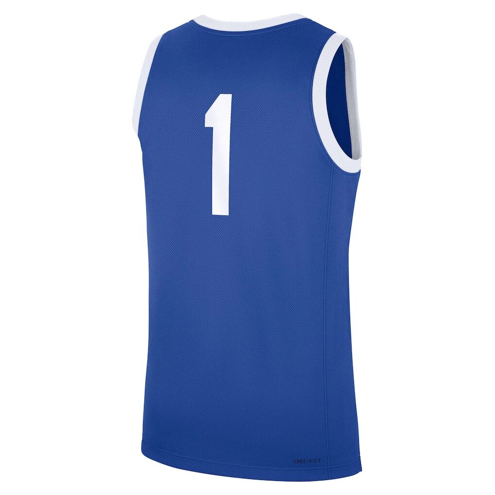 #1 Kentucky Wildcats Nike Road Replica Jersey - Royal