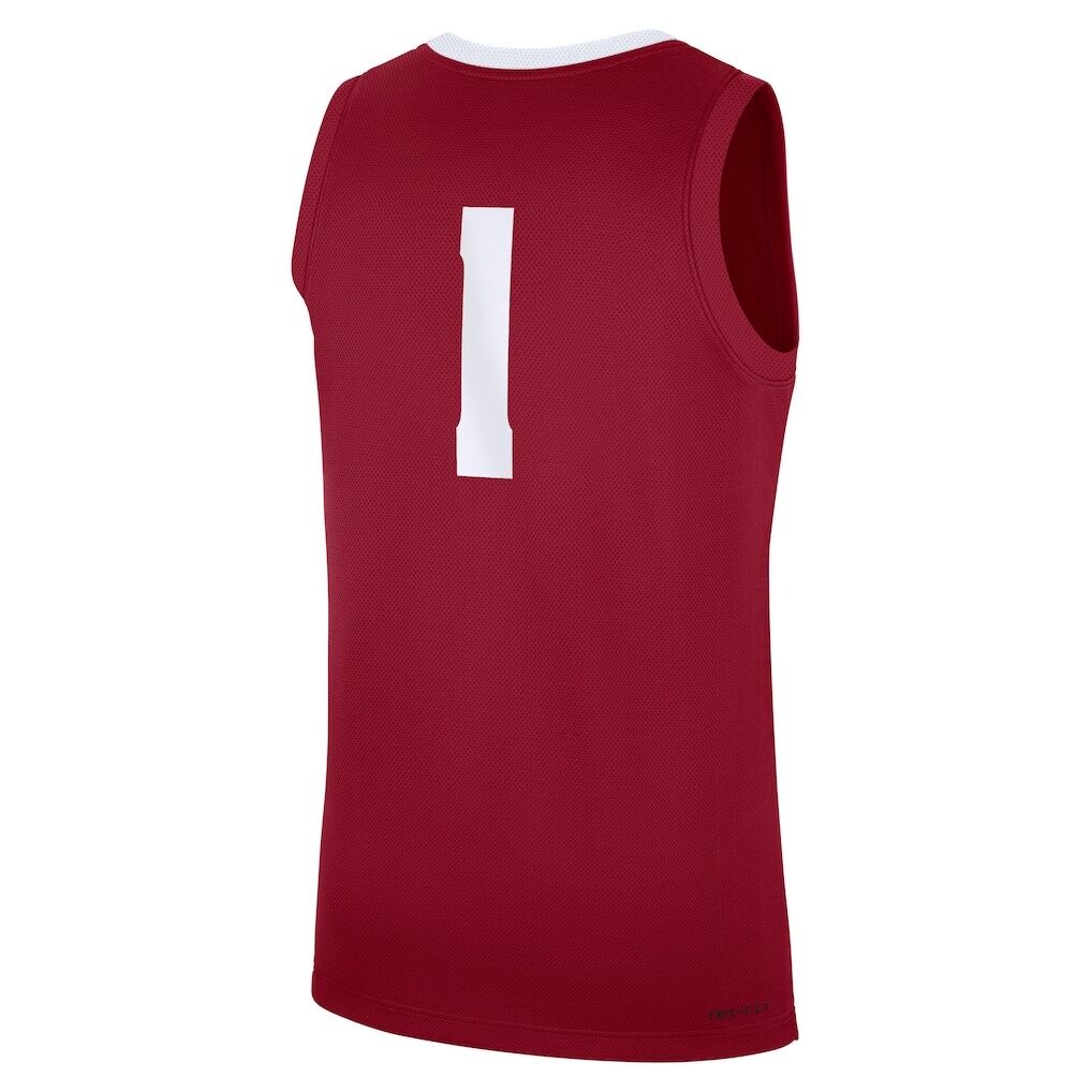 #1 Alabama Crimson Tide Nike Road Replica Jersey