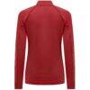 USWNT Levelwear Women's Kinetic Insignia Quarter-Zip Pullover - Red - Detail View