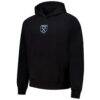 West Ham United Dream Oversized Pullover Hoodie - Black - Side View