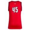 #45 Louisville Cardinals adidas Replica Swingman Jersey - Red - Detail View