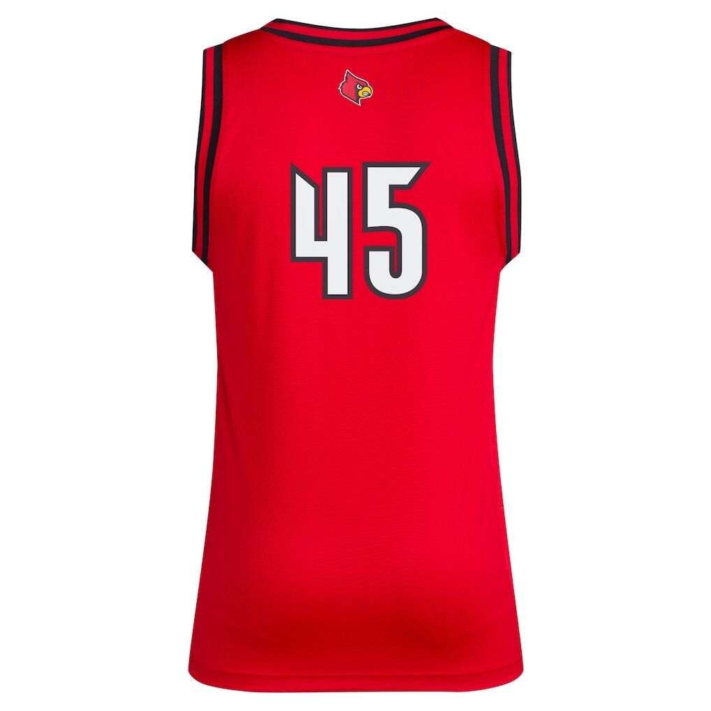 #45 Louisville Cardinals adidas Replica Swingman Jersey