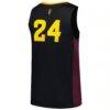 #24 Arizona State Sun Devils adidas Replica Swingman Jersey - Black - Detail View