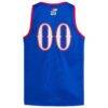 #00 Kansas Jayhawks adidas Youth Swingman Jersey - - Detail View