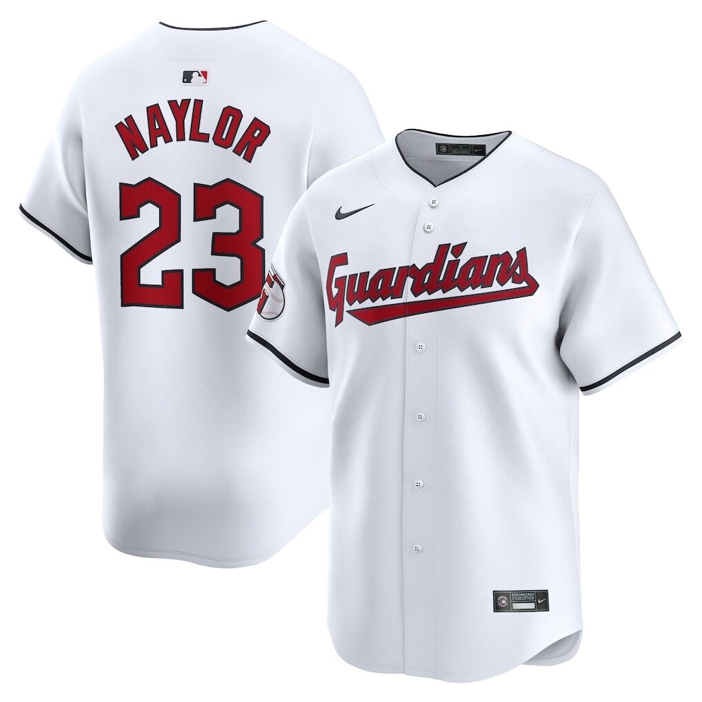 Bo Naylor Cleveland Guardians Nike Home Limited Player Jersey