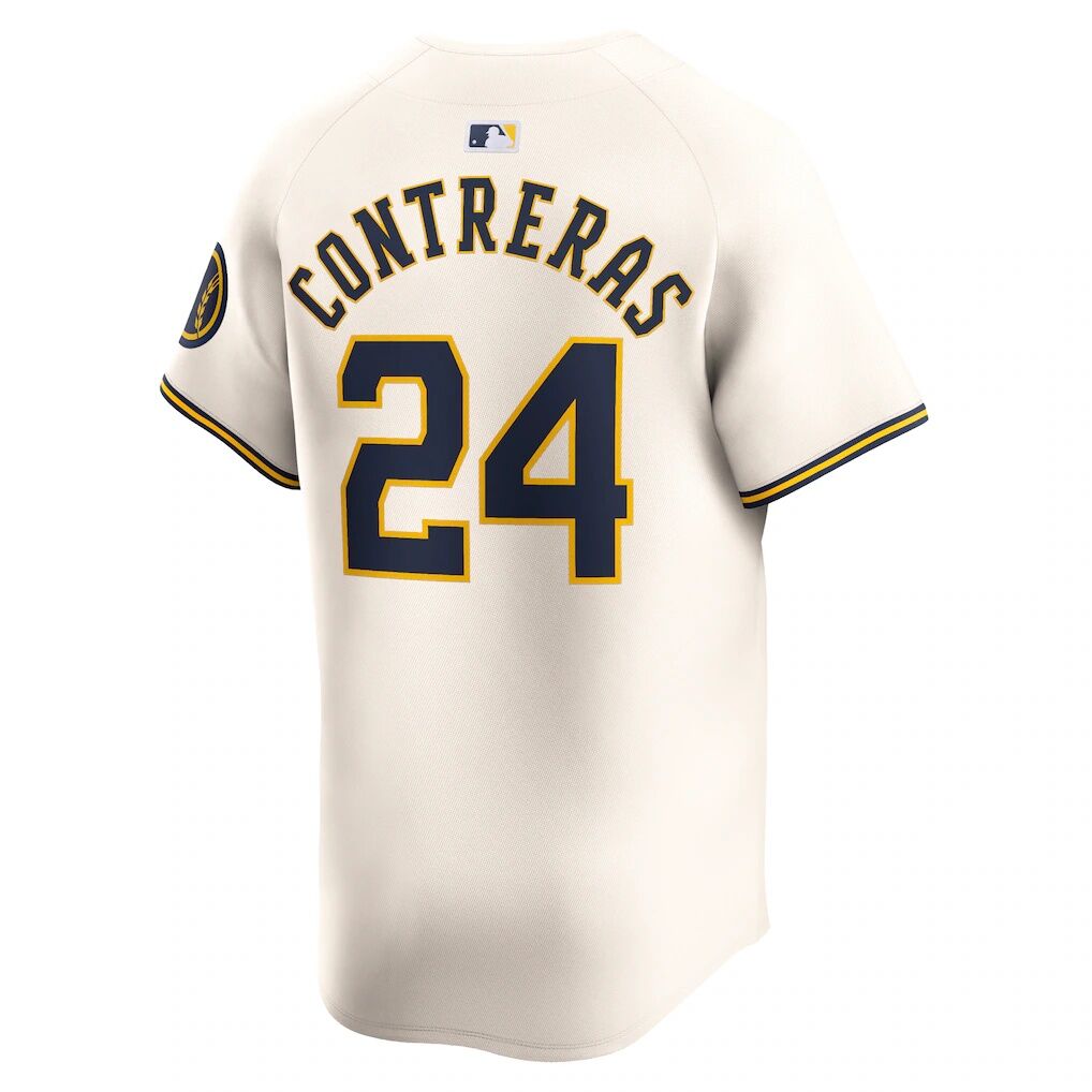 William Contreras Milwaukee Brewers Nike Home Limited Player Jersey
