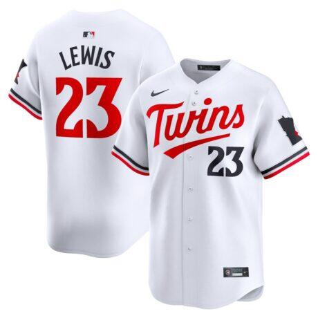 Royce Lewis Minnesota Twins Nike Home Limited Player Jersey - White - Front View