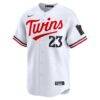 Royce Lewis Minnesota Twins Nike Home Limited Player Jersey - White - Side View