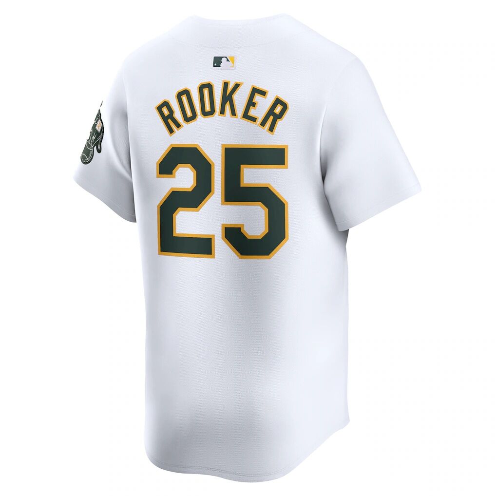 Brent Rooker Athletics Nike Home Limited Player Jersey