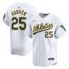 Brent Rooker Athletics Nike Home Limited Player Jersey - White - Front View