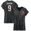 Joe Burrow Cincinnati Bengals Girls Youth Sequin Player Name & Number V-Neck Dress - Black - Front View