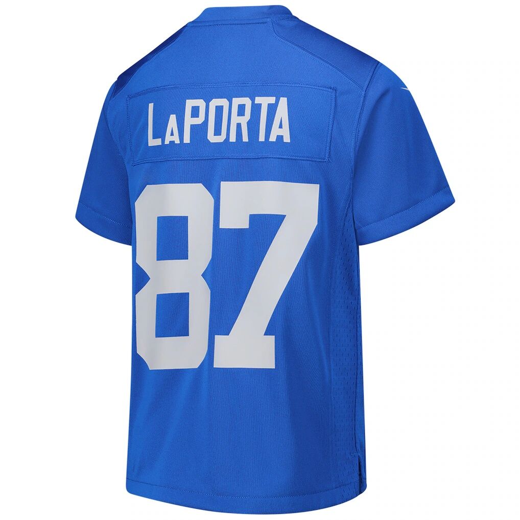 Sam LaPorta Detroit Lions Nike Youth Game Jersey
