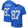 Sam LaPorta Detroit Lions Nike Youth Game Jersey - Blue - Front View