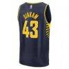 Pascal Siakam Indiana Pacers Fashion7 Youth Fast Break Player Jersey - Navy - Detail View
