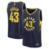Pascal Siakam Indiana Pacers Fashion7 Youth Fast Break Player Jersey - Navy - Front View