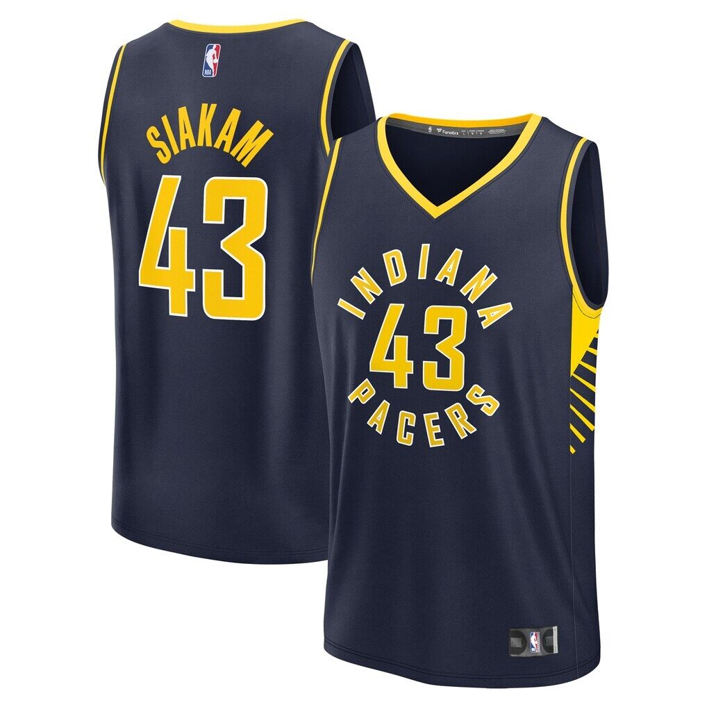 Pascal Siakam Indiana Pacers Fashion7 Youth Fast Break Player Jersey - Icon Edition