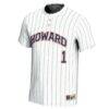 #1 Howard Bison GameDay Greats Unisex Lightweight Softball Jersey - White - Side View