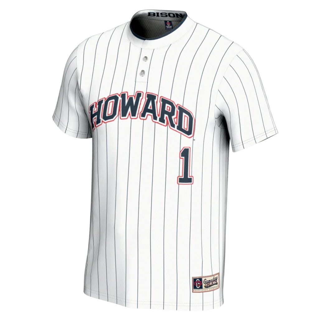 #1 Howard Bison GameDay Greats Unisex Lightweight Softball Jersey