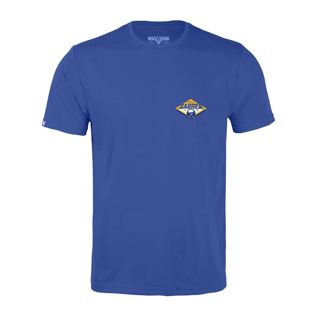 Buffalo Sabres Levelwear Richmond Club Patch 2.0 T-Shirt - Royal