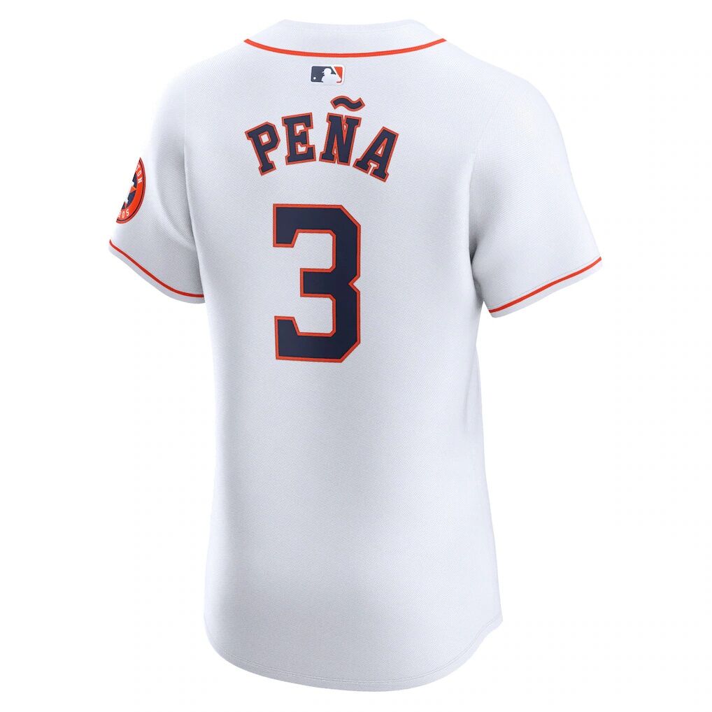 Jeremy Peña Houston Astros Nike Home Elite Player Jersey
