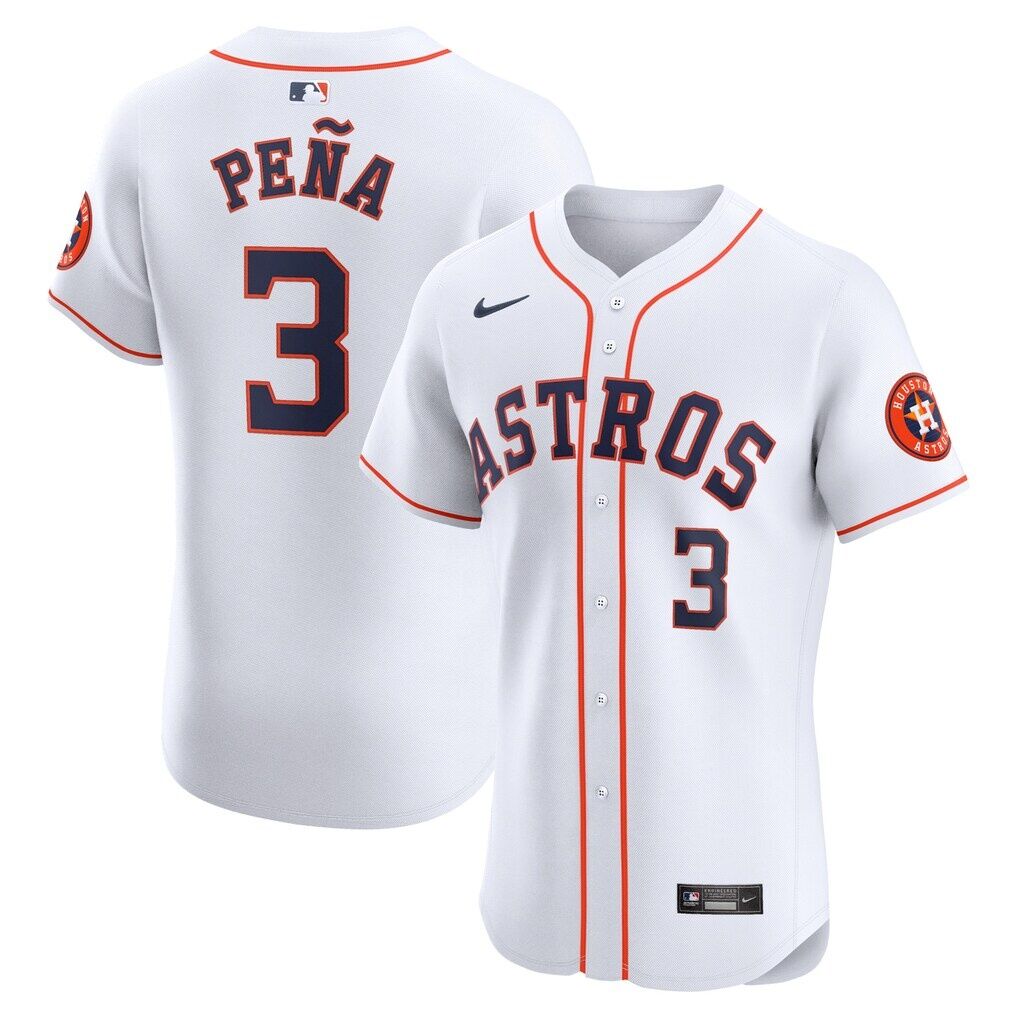 Jeremy Peña Houston Astros Nike Home Elite Player Jersey