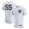 Carlos Rodon New York Yankees Nike Home Elite Player Jersey - White - Front View