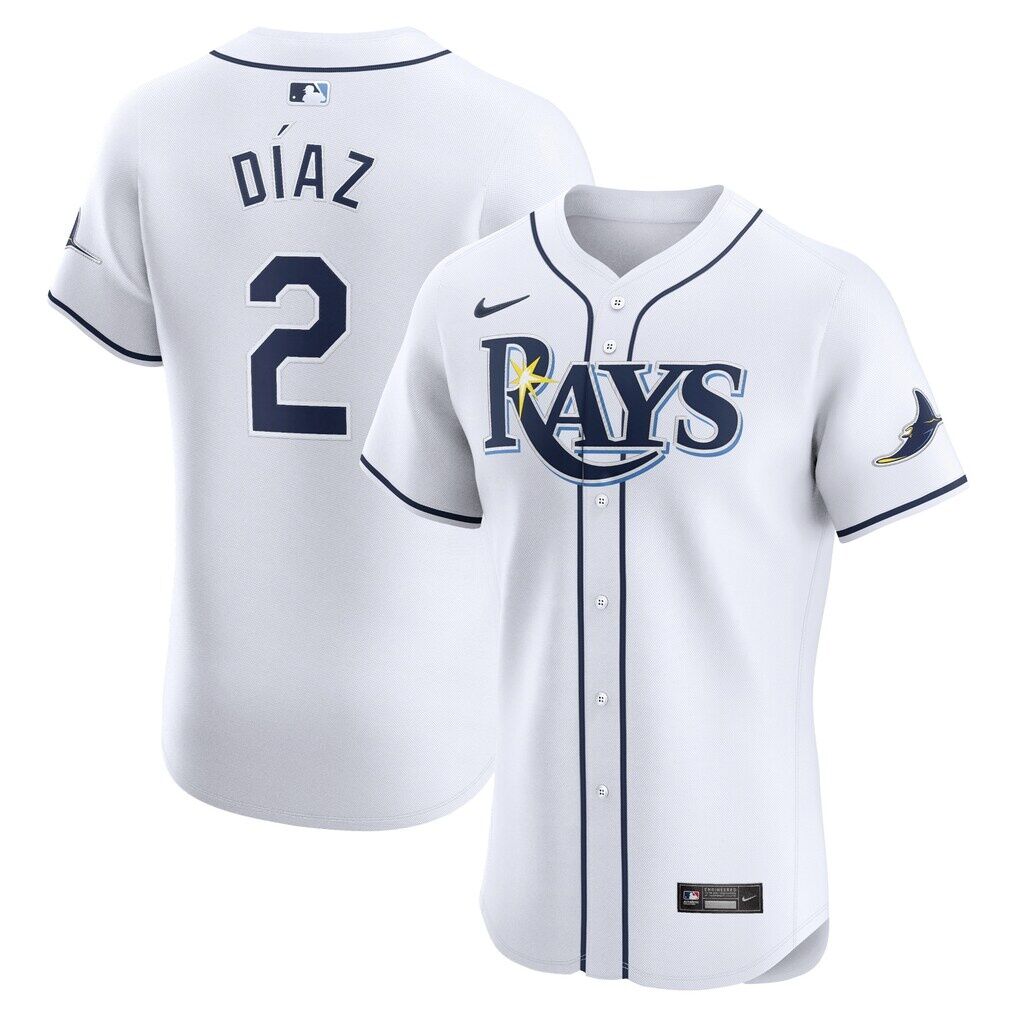 Yandy Diaz Tampa Bay Rays Nike Home Elite Player Jersey