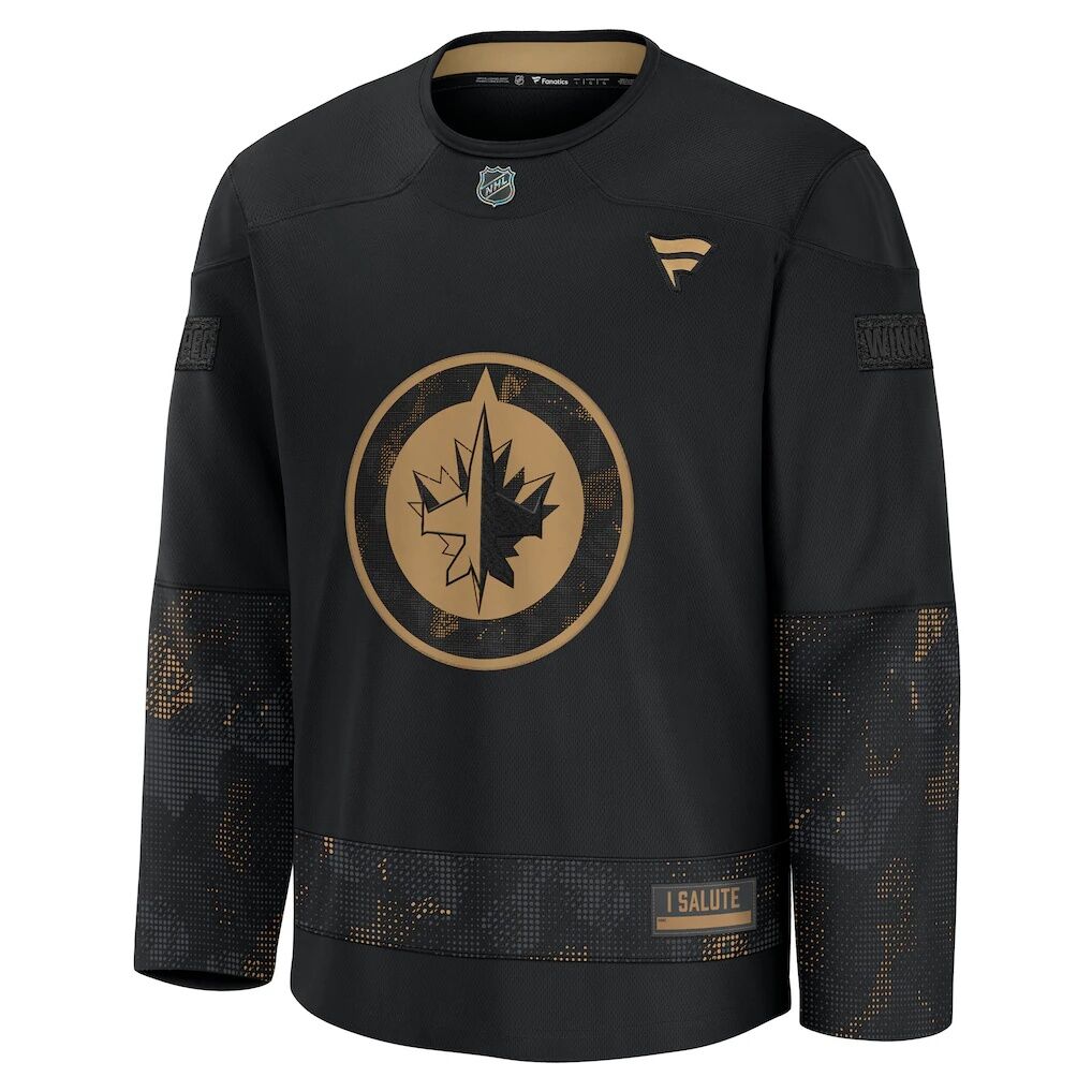 Winnipeg Jets Fashion7 2024 Military Appreciation Practice Jersey