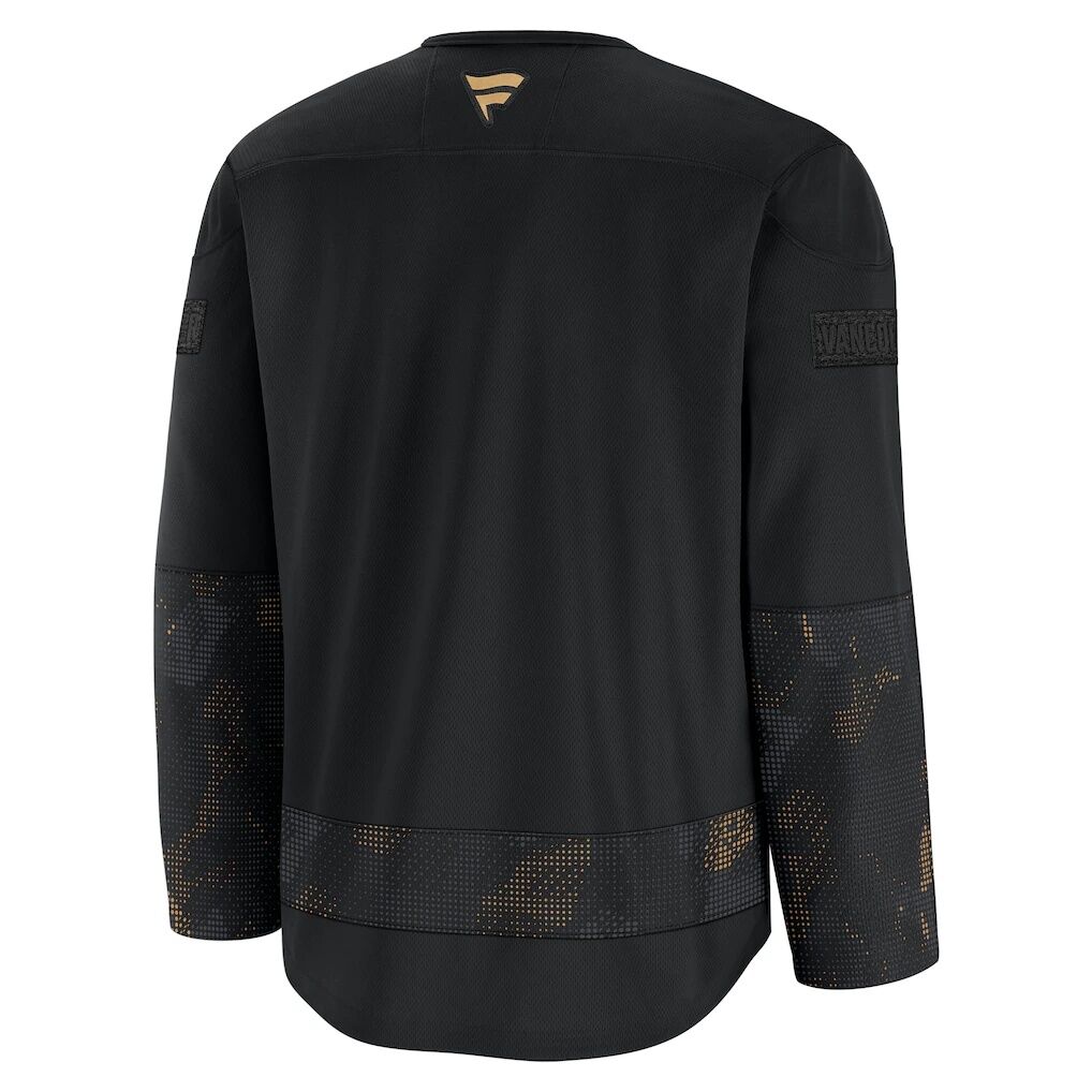 Vancouver Canucks Fashion7 2024 Military Appreciation Practice Jersey