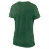 New York Jets Logo Athletic Women's Lean T-Shirt - Green - Detail View