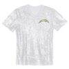 Justin Herbert Los Angeles Chargers Girls Youth Sequin V-Neck Fashion Jersey - - Side View