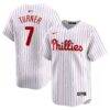 Trea Turner Philadelphia Phillies Nike Youth Home Limited Player Jersey - White - Front View
