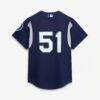 Ichiro Suzuki Seattle Mariners Mitchell & Ness Cooperstown Collection Batting Practice Jersey - Navy - Side View