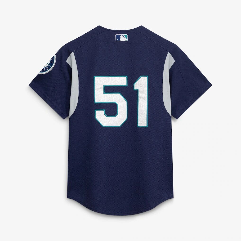 Ichiro Suzuki Seattle Mariners Mitchell & Ness Cooperstown Collection Batting Practice Jersey