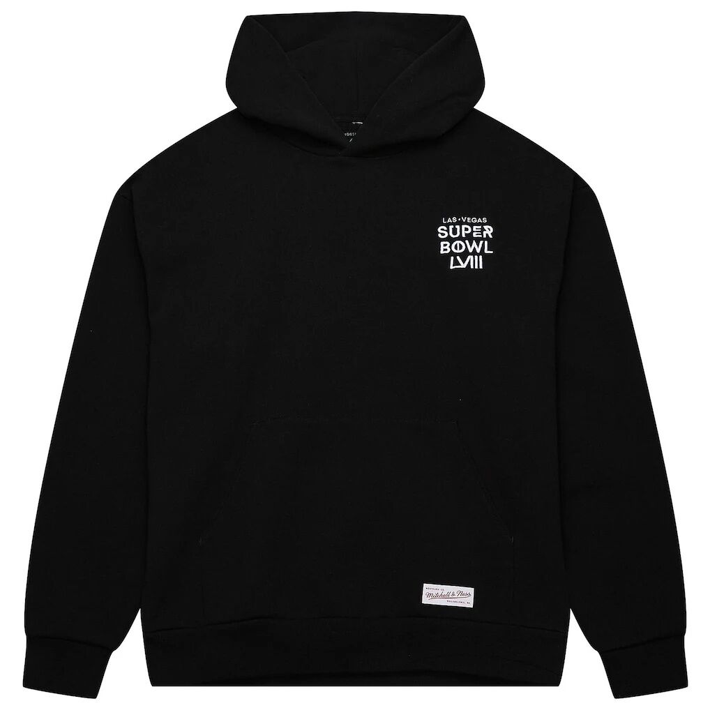 Usher Super Bowl LVIII Collection Mitchell & Ness Unisex Blacklight Legacy Pullover Hoodie