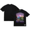 Usher Super Bowl LVIII Collection Mitchell & Ness Unisex Event Night T-Shirt - Black - Front View