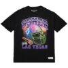Usher Super Bowl LVIII Collection Mitchell & Ness Unisex Event Night T-Shirt - Black - Side View