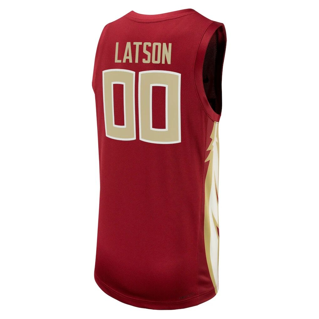 Ta niya Latson Florida State Seminoles Nike NIL Women's Basketball Replica Player Jersey - Garnet