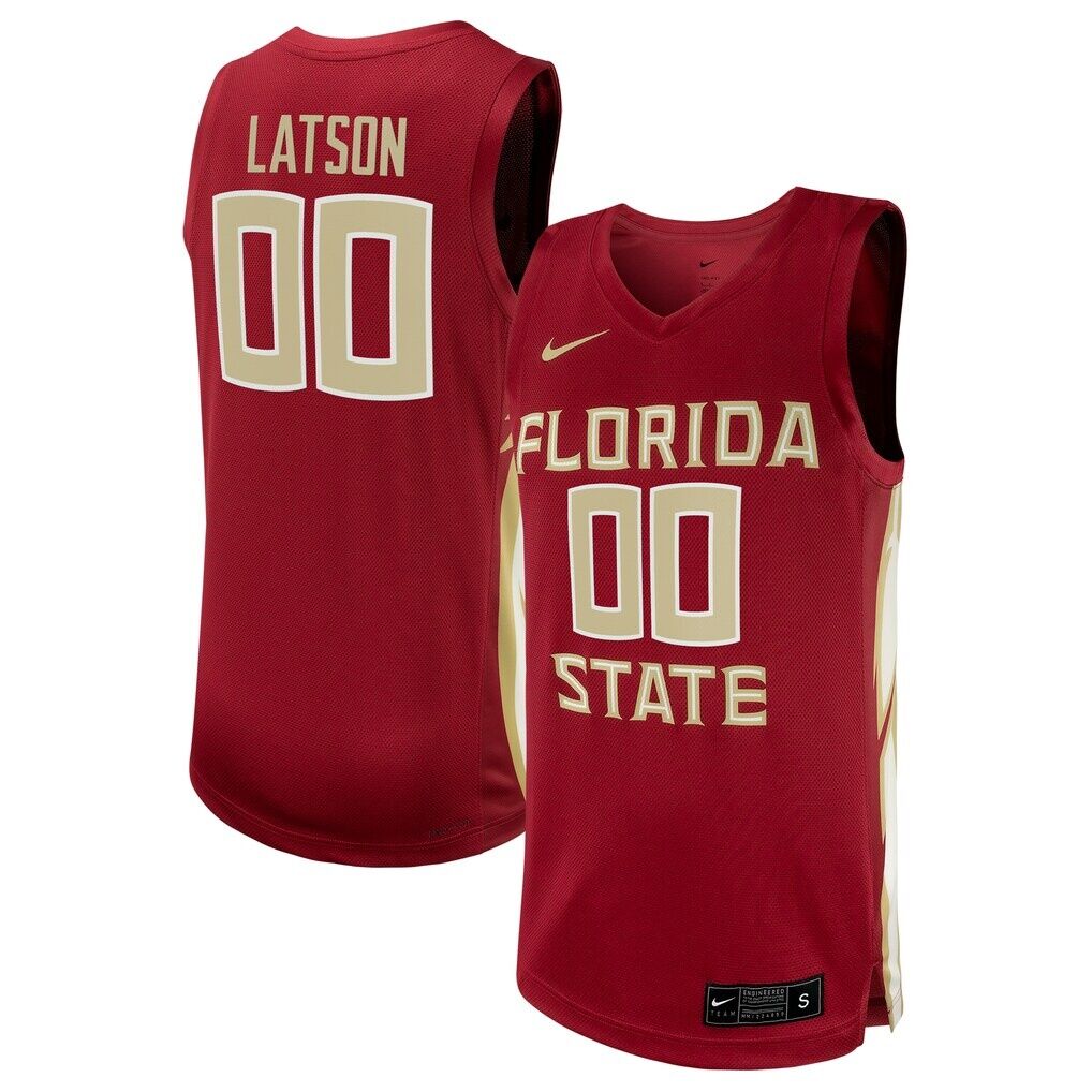 Ta niya Latson Florida State Seminoles Nike NIL Women's Basketball Replica Player Jersey - Garnet