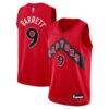 RJ Barrett Toronto Raptors Nike Youth Swingman Jersey - Red - Front View
