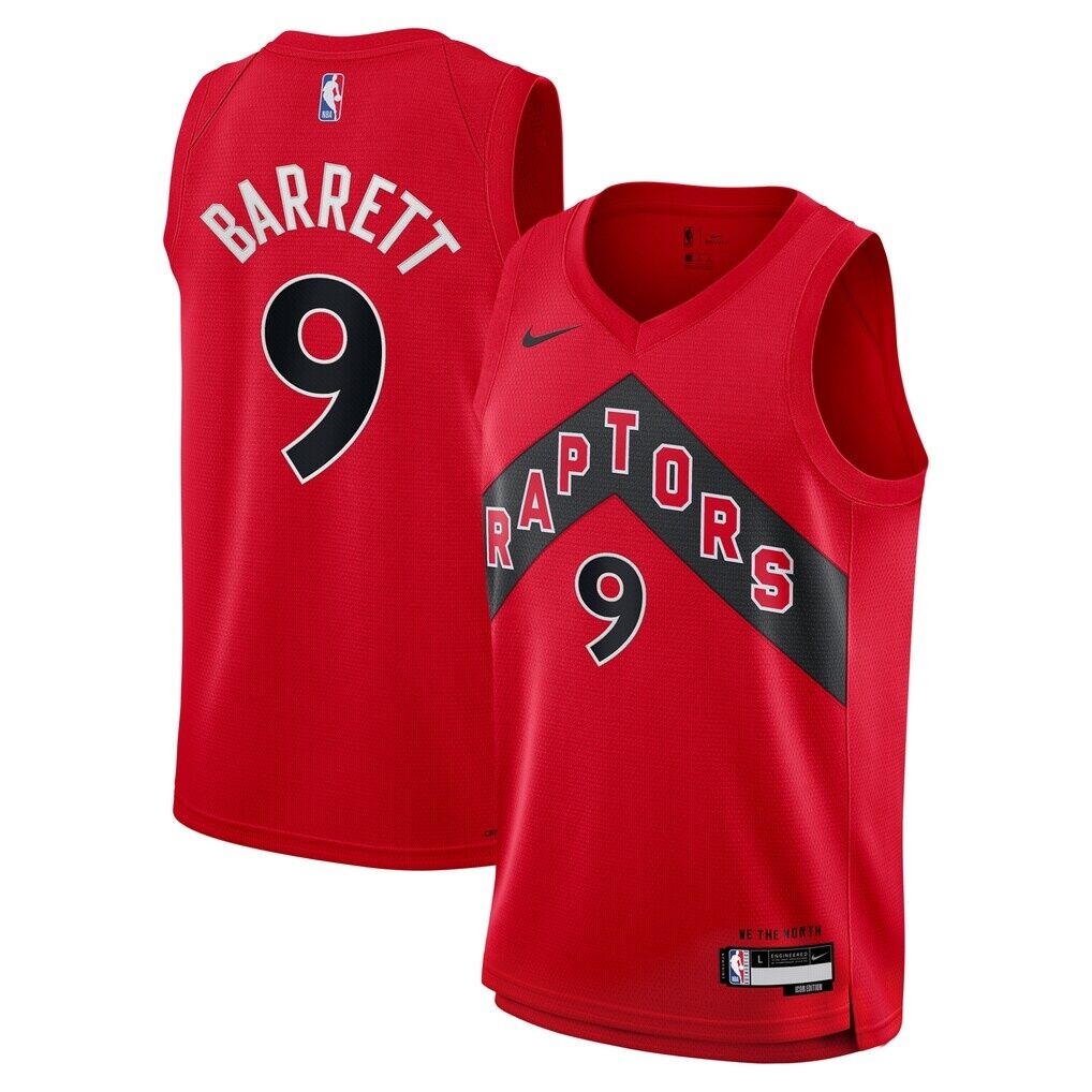 RJ Barrett Toronto Raptors Nike Youth Swingman Jersey - Icon Edition