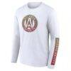 Atlanta United FC Fashion7 Long Sleeve T-Shirt - White - Side View