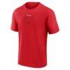 Chicago Bulls Fanatics Crossover Collection Full Court Press T-Shirt - Red - Back View