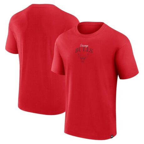 Chicago Bulls Fanatics Crossover Collection Full Court Press T-Shirt - Red - Front View