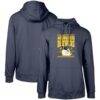 Milwaukee Brewers Levelwear Podium Inaugural Pullover Hoodie - Navy - Front View