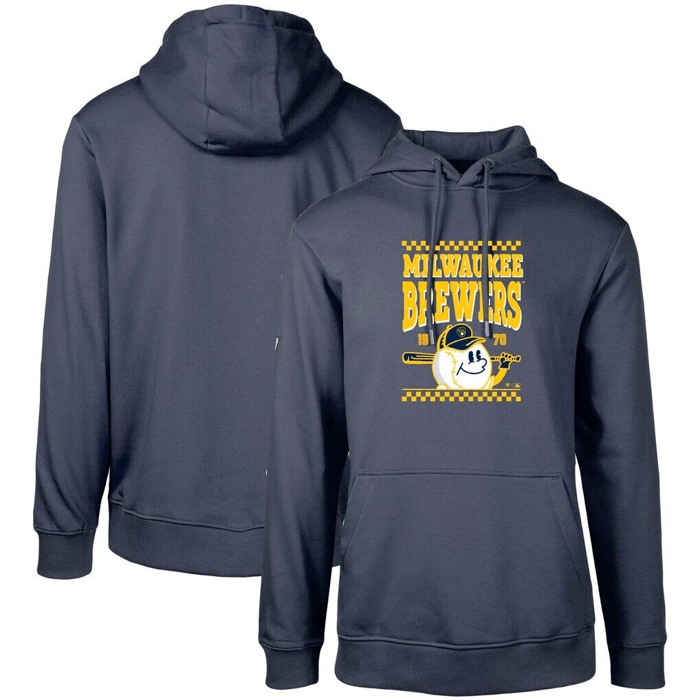 Milwaukee Brewers Levelwear  Podium Inaugural Pullover Hoodie
