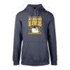 Milwaukee Brewers Levelwear Podium Inaugural Pullover Hoodie - Navy - Side View
