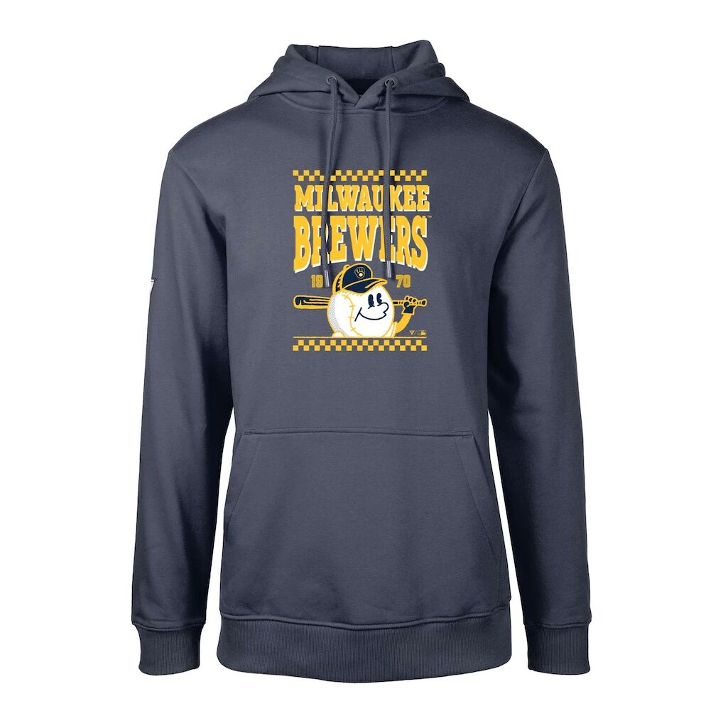 Milwaukee Brewers Levelwear  Podium Inaugural Pullover Hoodie