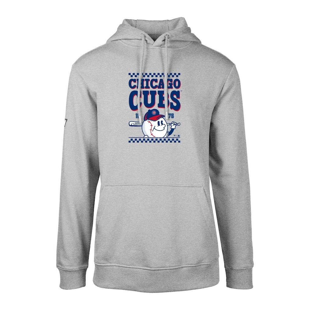 Chicago Cubs Levelwear  Podium Inaugural Pullover Hoodie